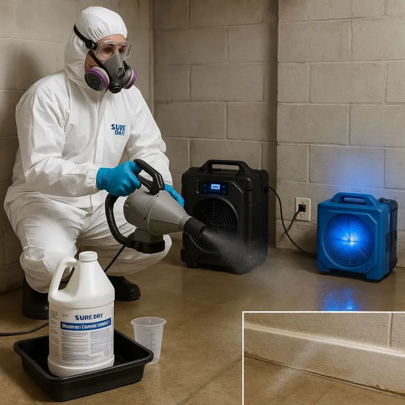 Sanitization and Odor Removal process in Ashland, IL