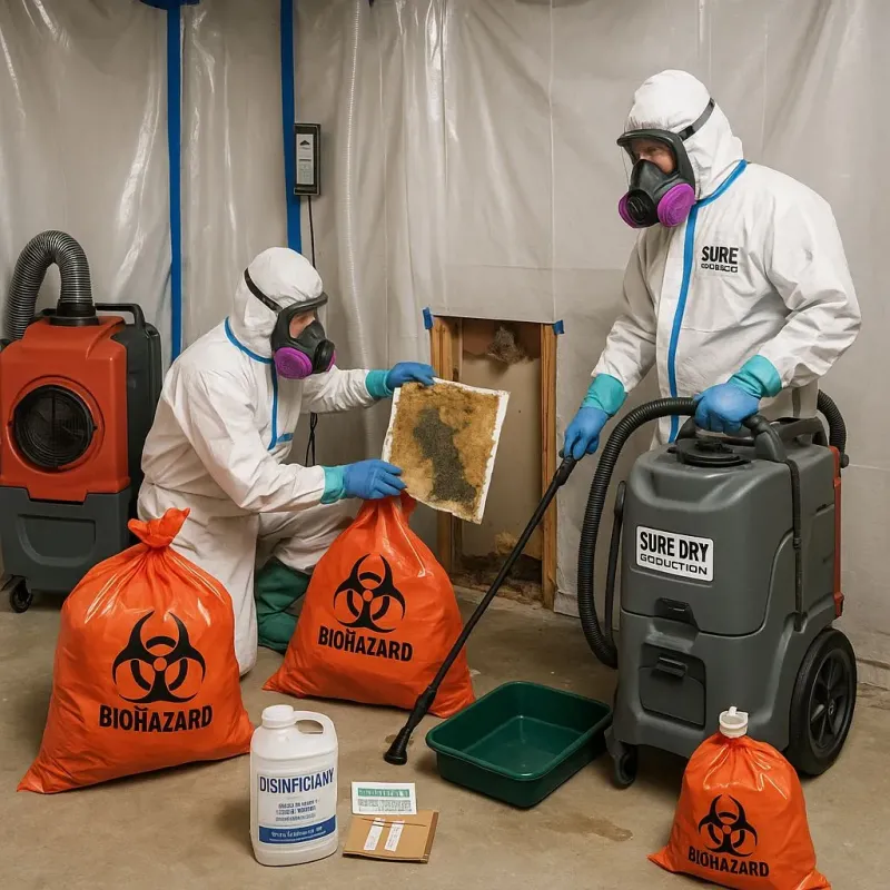 Contaminated Water Handling Protocols process in Ashland, IL